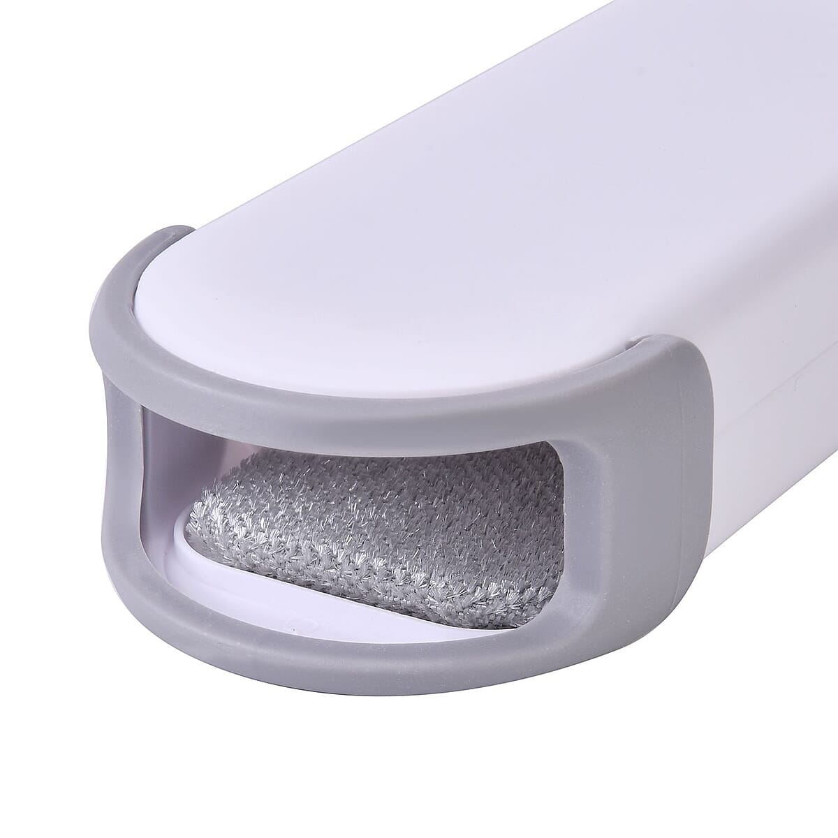 Set of 2 Gray Double Sided Cleaning Brush (3.54x1.57x12.6) & (2.16x0.98x5.51) image number 6