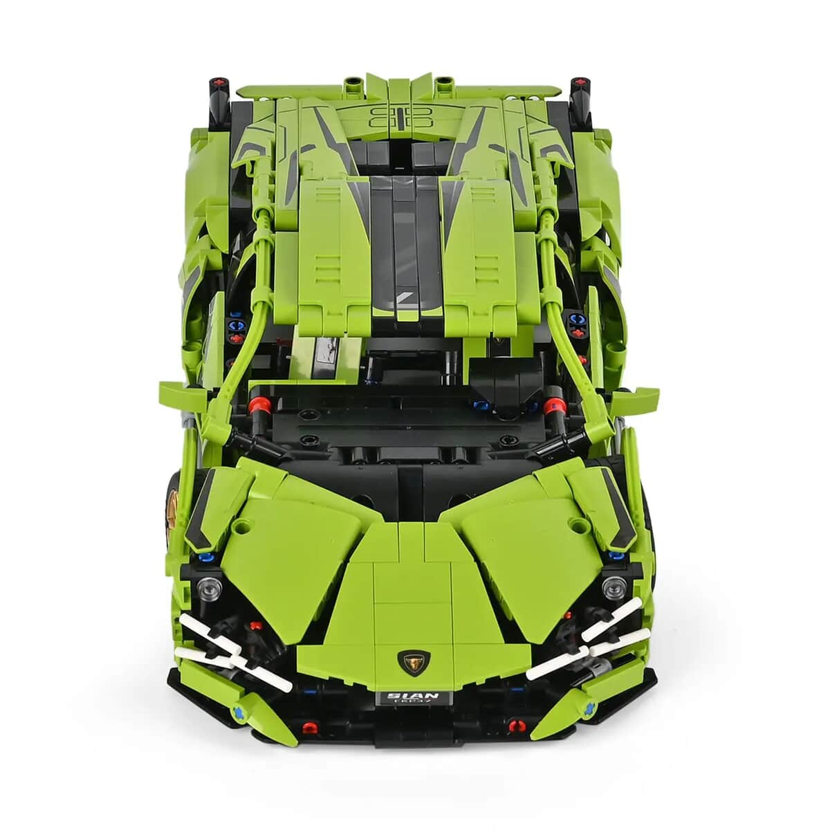 Green Car Building Blocks Toys (Included 1280 Pieces Blocks) image number 0