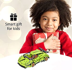 Green Car Building Blocks Toys (Included 470 Pieces Blocks)