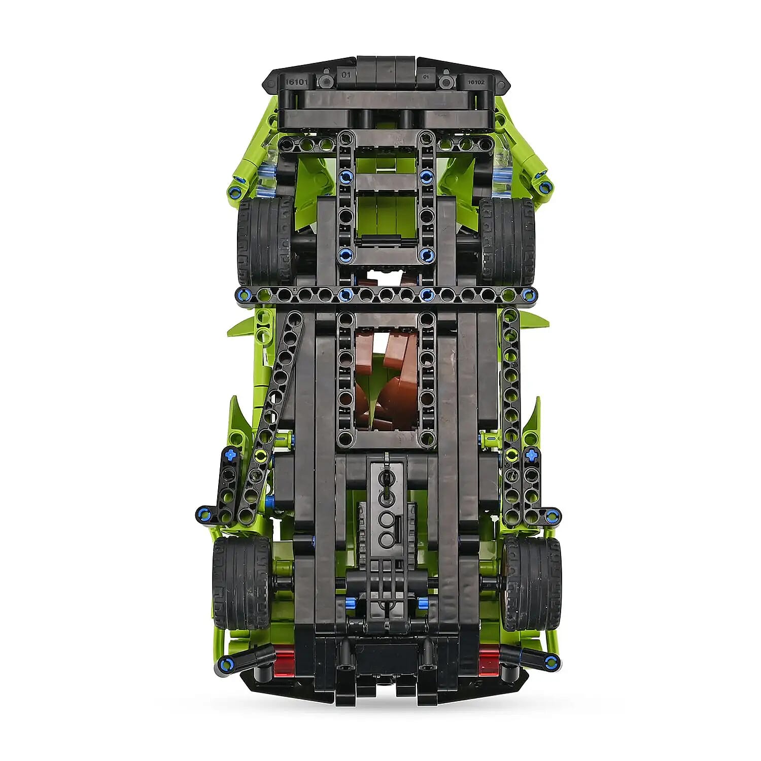 Green Car Building Blocks Toys (Included 470 Pieces Blocks)