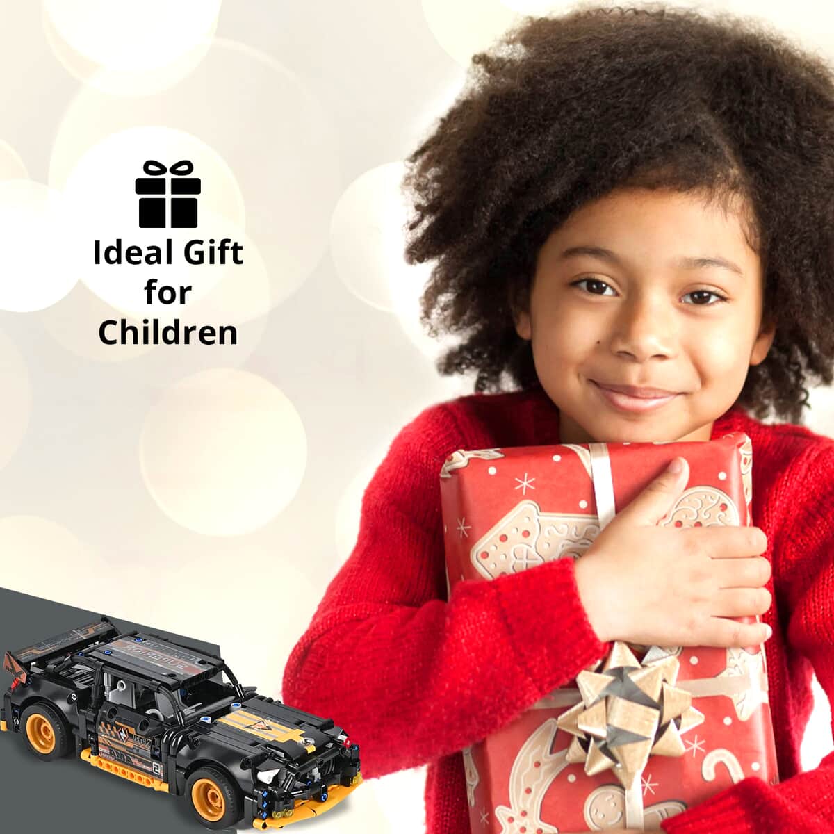 Bargain Deal Black Car Building Blocks Toys (Included 520 Pieces Blocks) image number 3