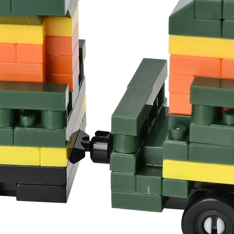 Train Building Blocks Toys (Included 623 Pieces Blocks)