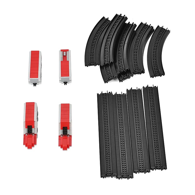 Train Building Blocks Toys (Included 578 Pieces Blocks)