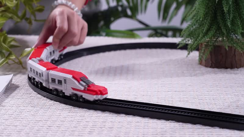 Train Building Blocks Toys (Included 578 Pieces Blocks)