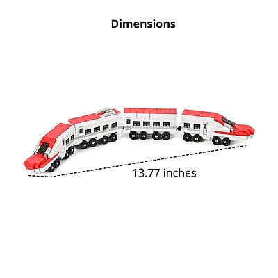 Train Building Blocks Toys (Included 578 Pieces Blocks)