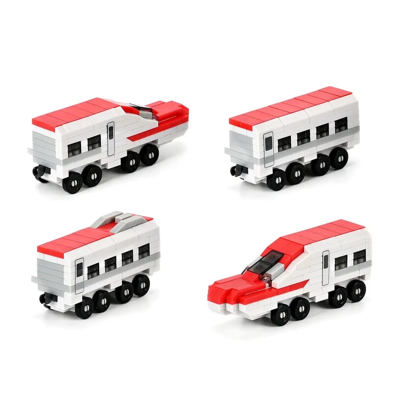 Train Building Blocks Toys (Included 578 Pieces Blocks)