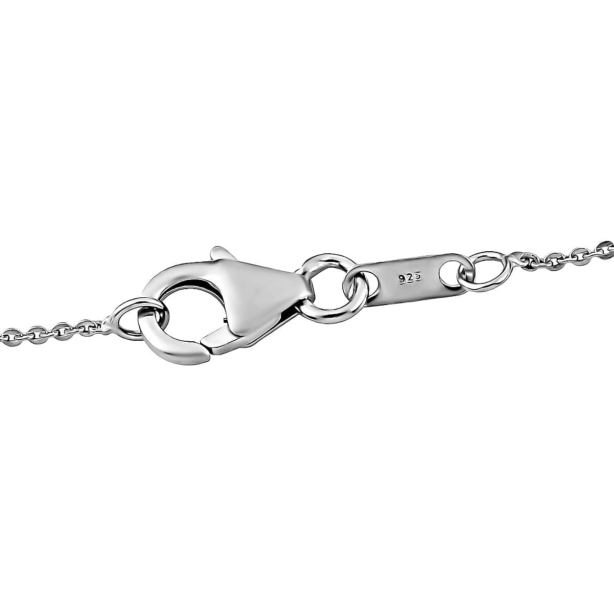 D'Joy Tanzanite 6.50 ctw 18 Inch Drop Necklace in Platinum Over Sterling Silver, Tanzanite Jewelry, Birthday Anniversary Wedding Gift For Her image number 4