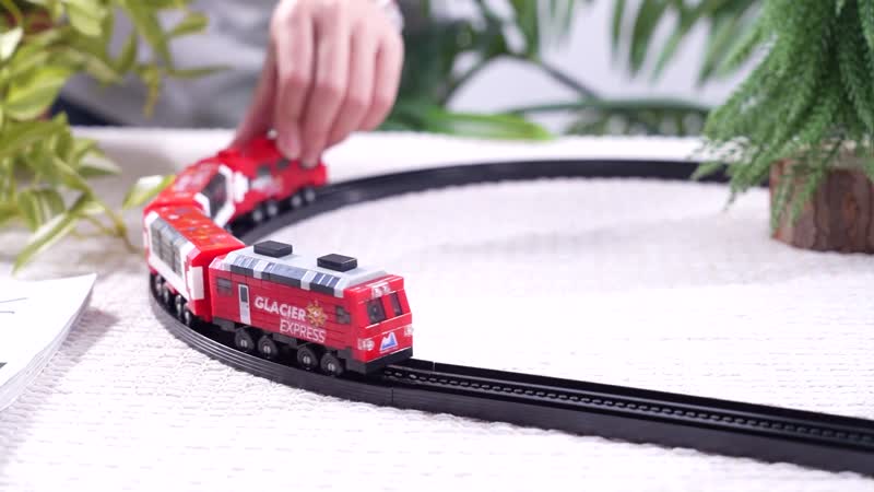 Train Building Blocks Toys (Included 668 Pieces Blocks)