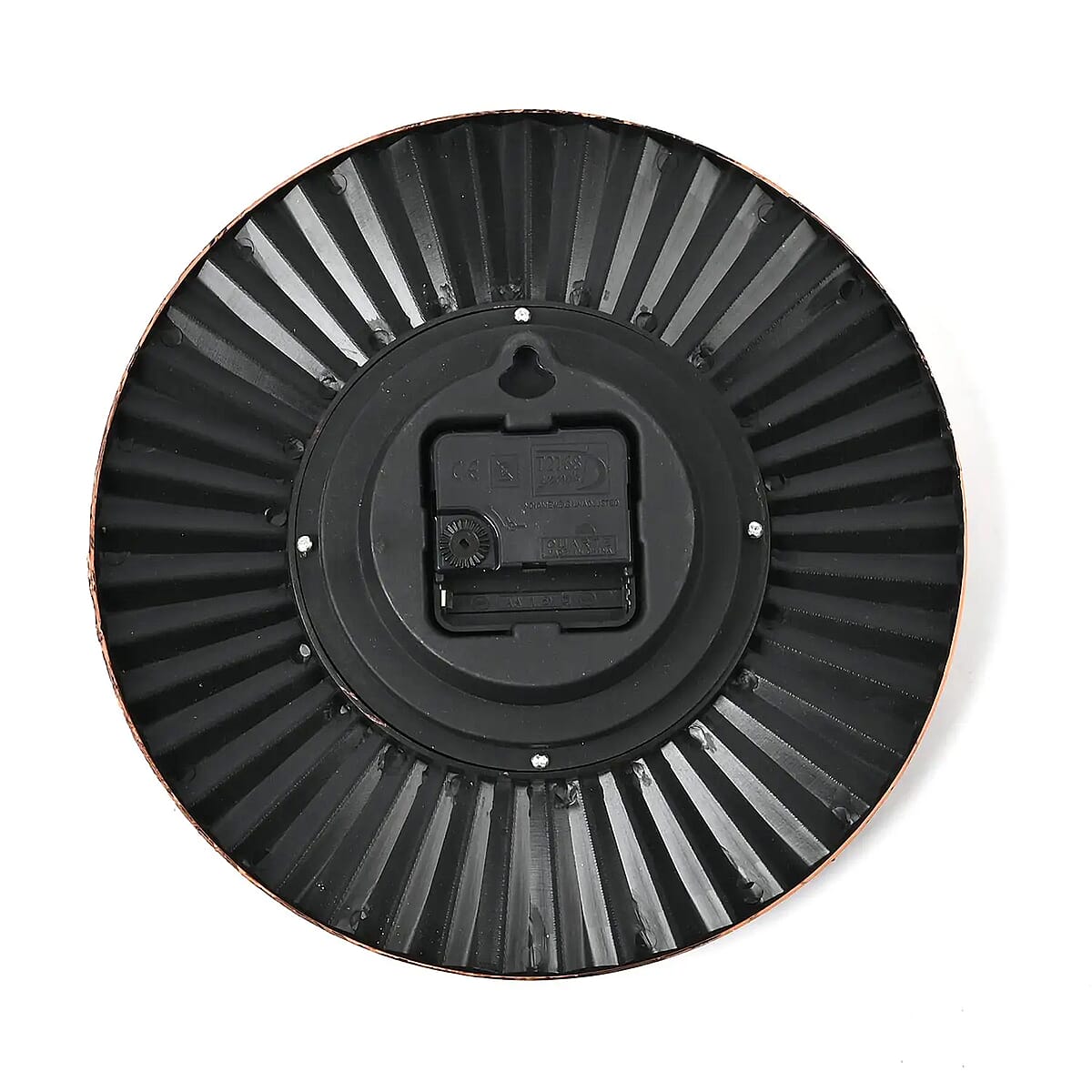 Bronze Color Wall Clock (1xAA Battery Not Included) and 2pcs Vases image number 6