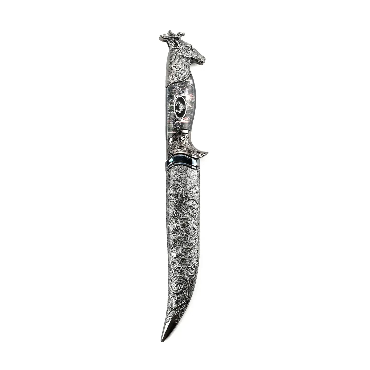 最終値下げ Silver Dark Buy Outdoor Blade Steel Stainless Knife Hunting ハンティングナイフ、狩猟刀