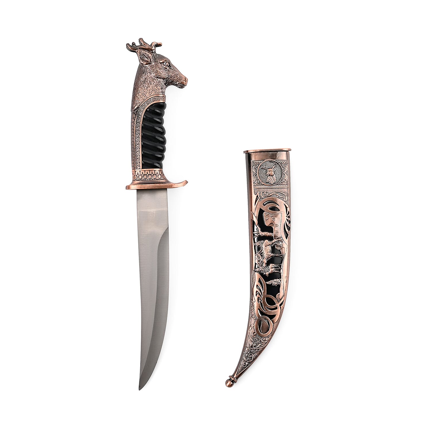 Copper / Deer Head Pommel - Product card gallery slide 2 (9431747231999)