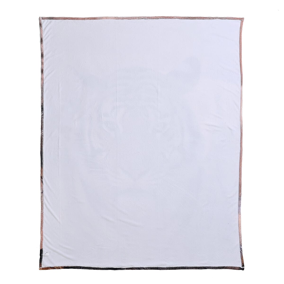 Homesmart Digital Print Tiger Pattern Flannel Blanket (60x80) (Microfiber) image number 2