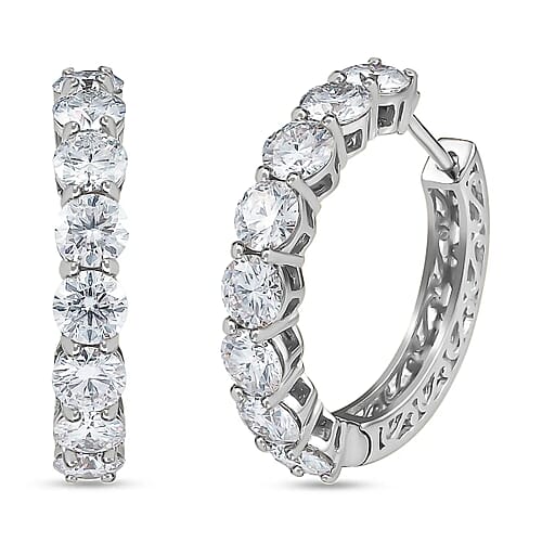 Rhodium Over Sterling Silver - Product card gallery slide 1 (9431775379711)