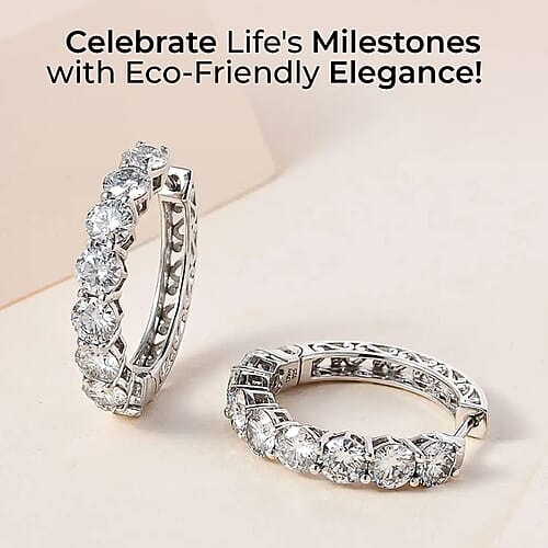 Rhodium Over Sterling Silver - Product card gallery slide 2 (9431775379711)
