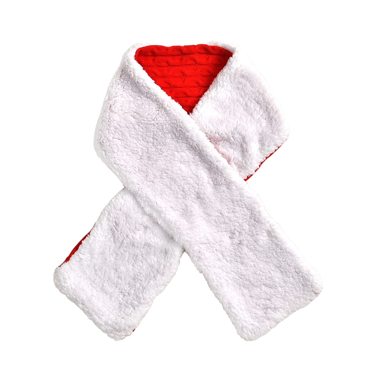 Red Scarf Including Large Two Pockets image number 1