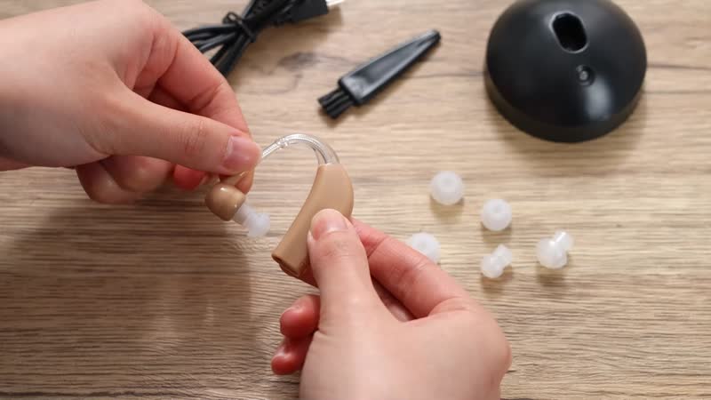 Homesmart Rechargeable Hearing Aid with Auto-Noise Reduction