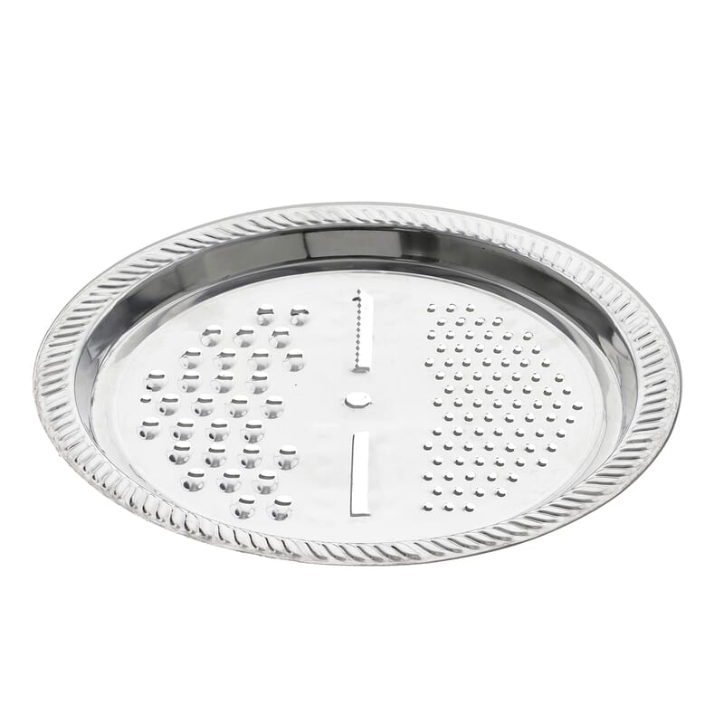Set of 3 Stainless Steel Multifunctional Grating Basin Set