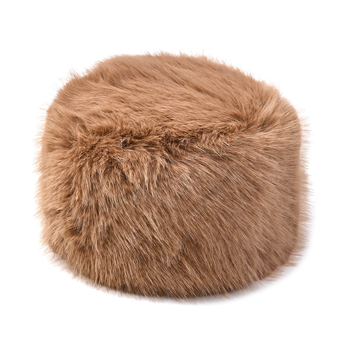 Brown Faux Fur Hat image number 0
