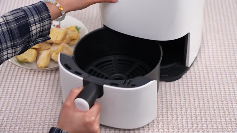 Homesmart Air Fryer with Nonstick Coating Tray 2.8L Airfryer Oven Healthy Cooking With Overheat Protection, Temperature & Timer Control (1000W)
