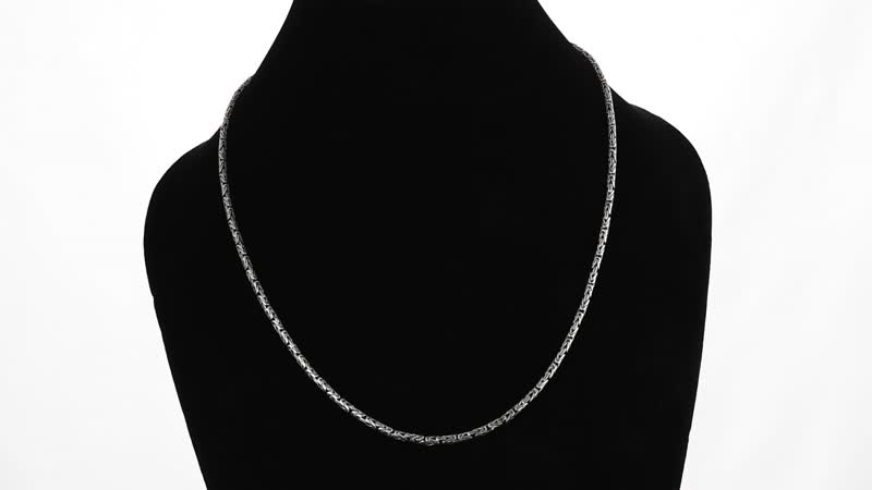 Bali Legacy Borobudur Chain Necklace in Sterling Silver 22.25 Grams 20 Inches