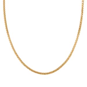 10K Yellow Gold 2.5mm Palma Chain Necklace 20 Inches 5.60 Grams