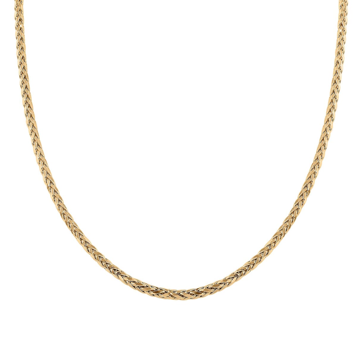 10K Yellow Gold 3mm Palma Chain Necklace 18 Inches 7.90 Grams image number 0