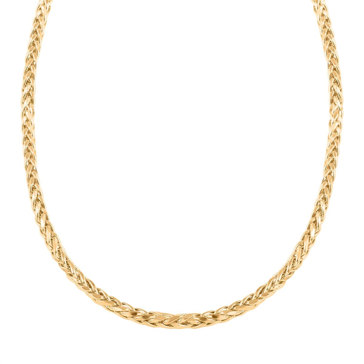 10K Yellow Gold 5mm Palma Chain Necklace 20 Inches 19.40 Grams image number 0