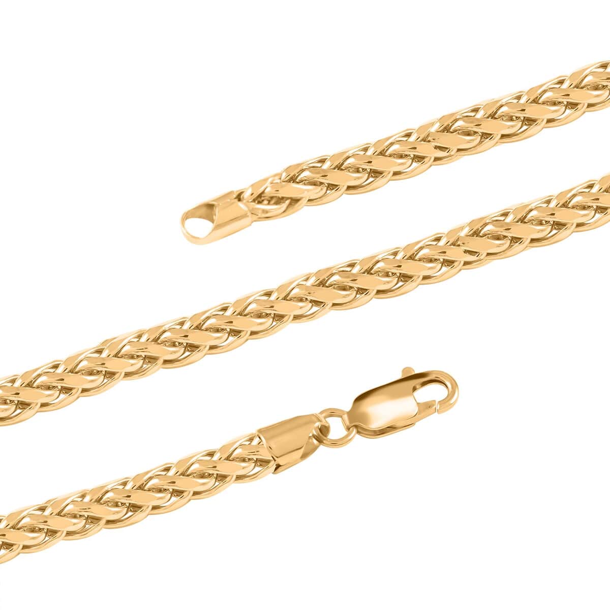 10K Yellow Gold 5mm Palma Chain Necklace 20 Inches 19.40 Grams image number 2