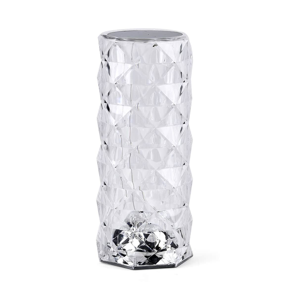 Rechargeable Rose Diamond Table Lamp with Remote Control - Multi-Color Changing Light  image number 3