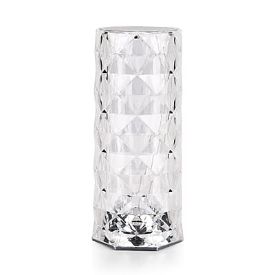 Livmore Rechargeable Rose Diamond Table Lamp with Remote Control - Multi-Color Changing Light
