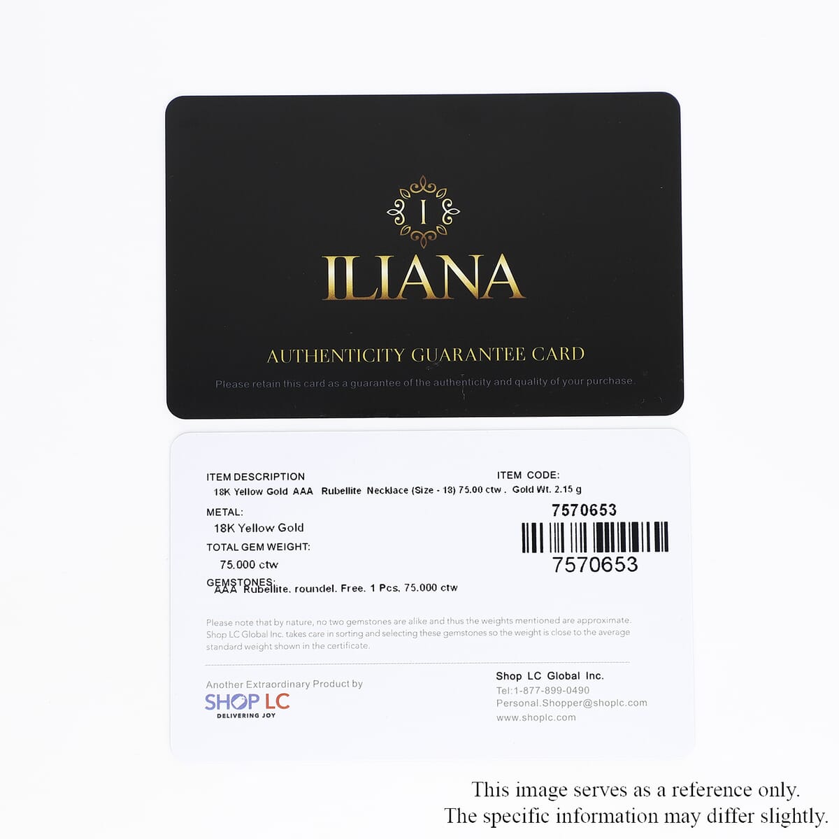 Certified and Appraised Iliana 18K Yellow Gold AAAA Ouro Fino Rubellite Graduated Single Strand Beaded Necklace 18 Inches 75.00 ctw image number 2