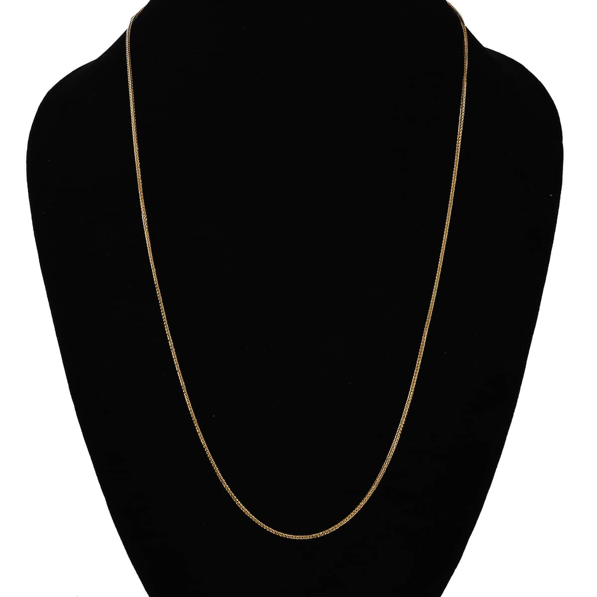 22K Yellow Gold Spiga Necklace 20 Inches 2.25 Grams image number 2