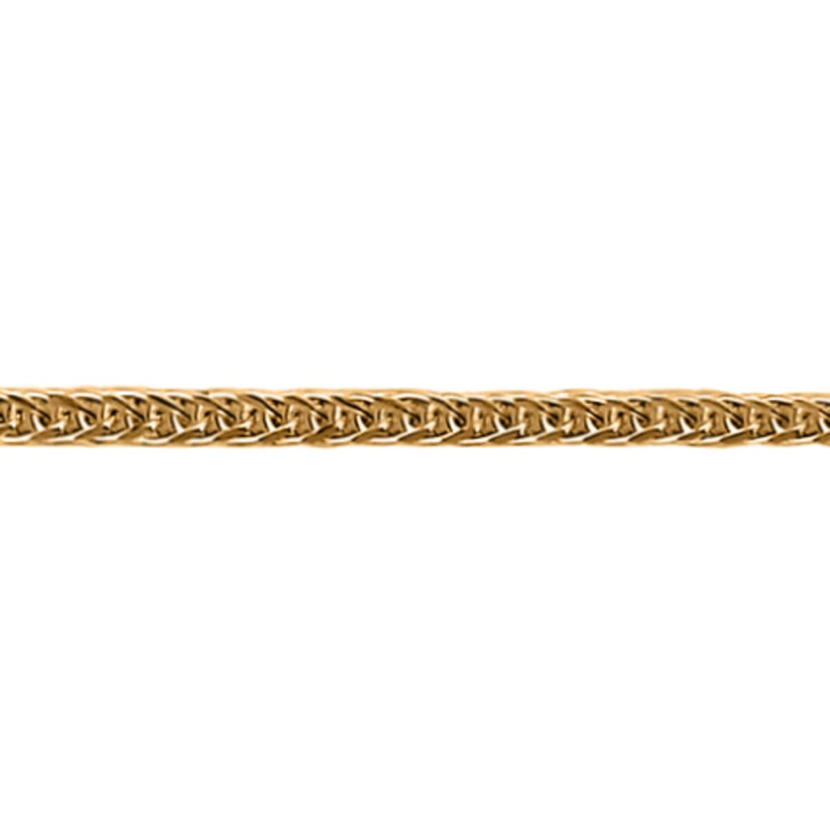 22K Yellow Gold Spiga Necklace 20 Inches 2.25 Grams image number 4