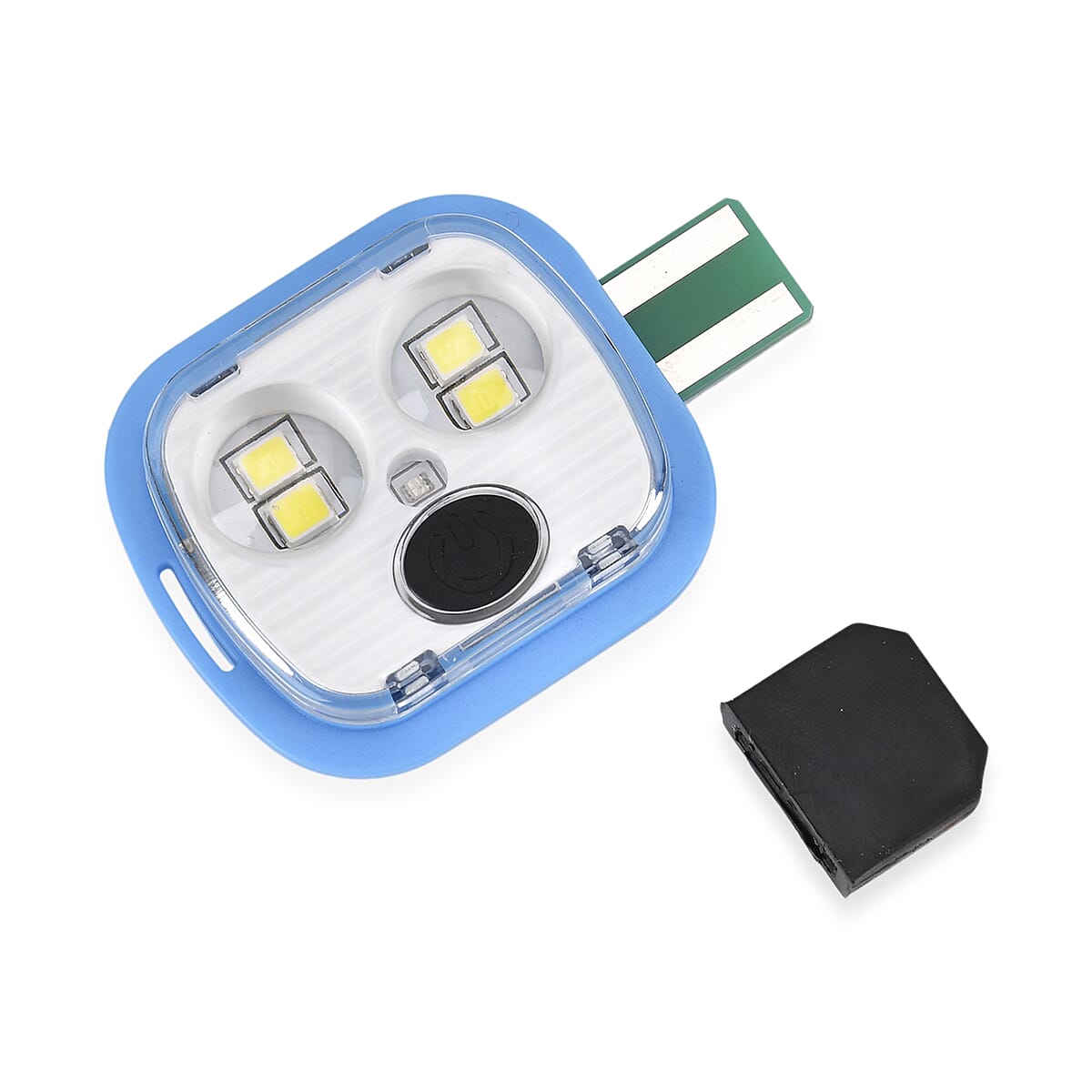 Livmore USB Rechargeable Waterproof LED Lighted Beanie Cap with Sherpa Lining and with Faux fur Bubble - Black image number 6