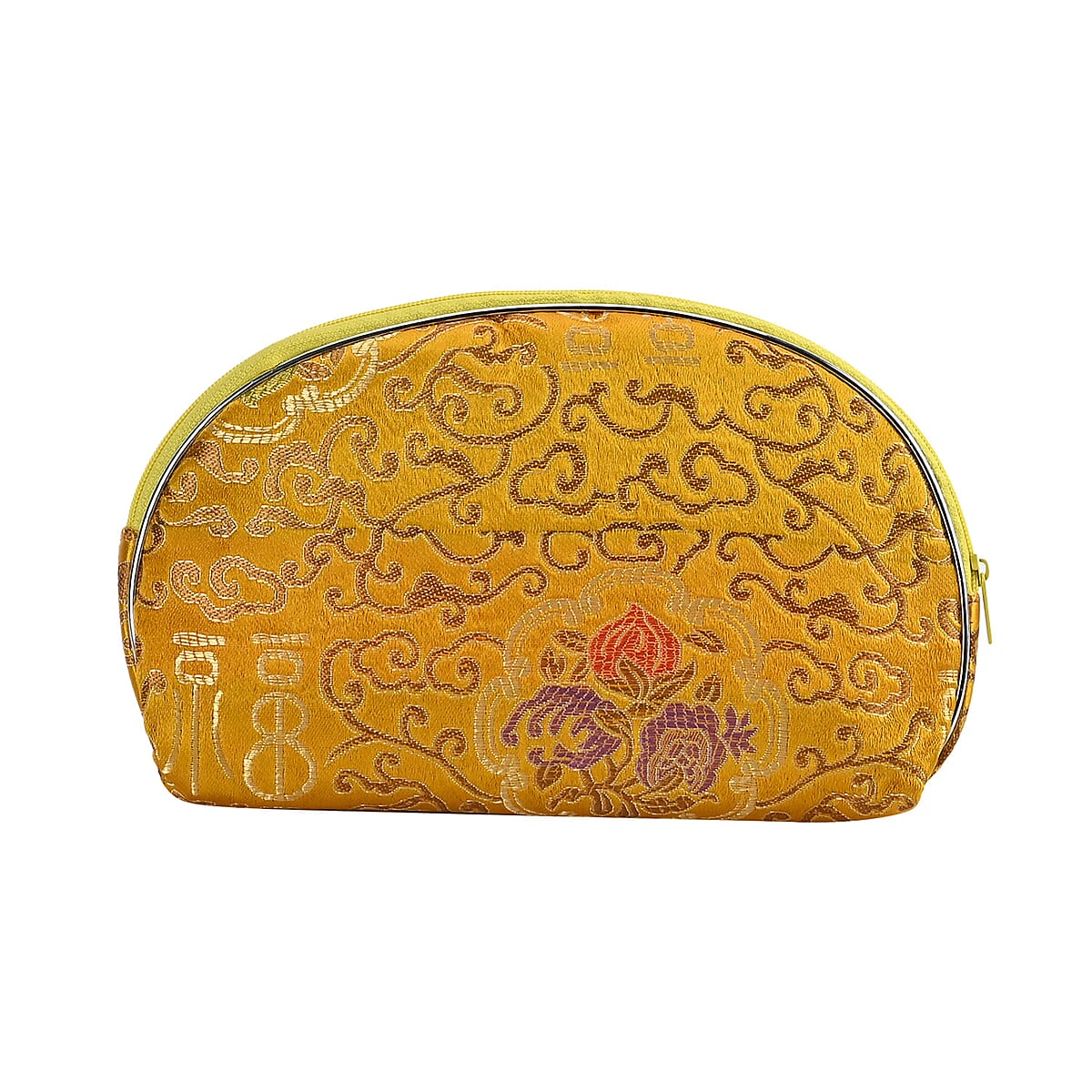 Buy Set of 10 Gold Multi-Purpose Jewelry Bag with Zipper at