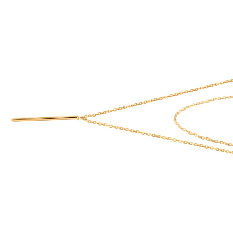 Gemella Italian 14K Yellow Gold Necklace 16-18 Inches 1.85 Grams