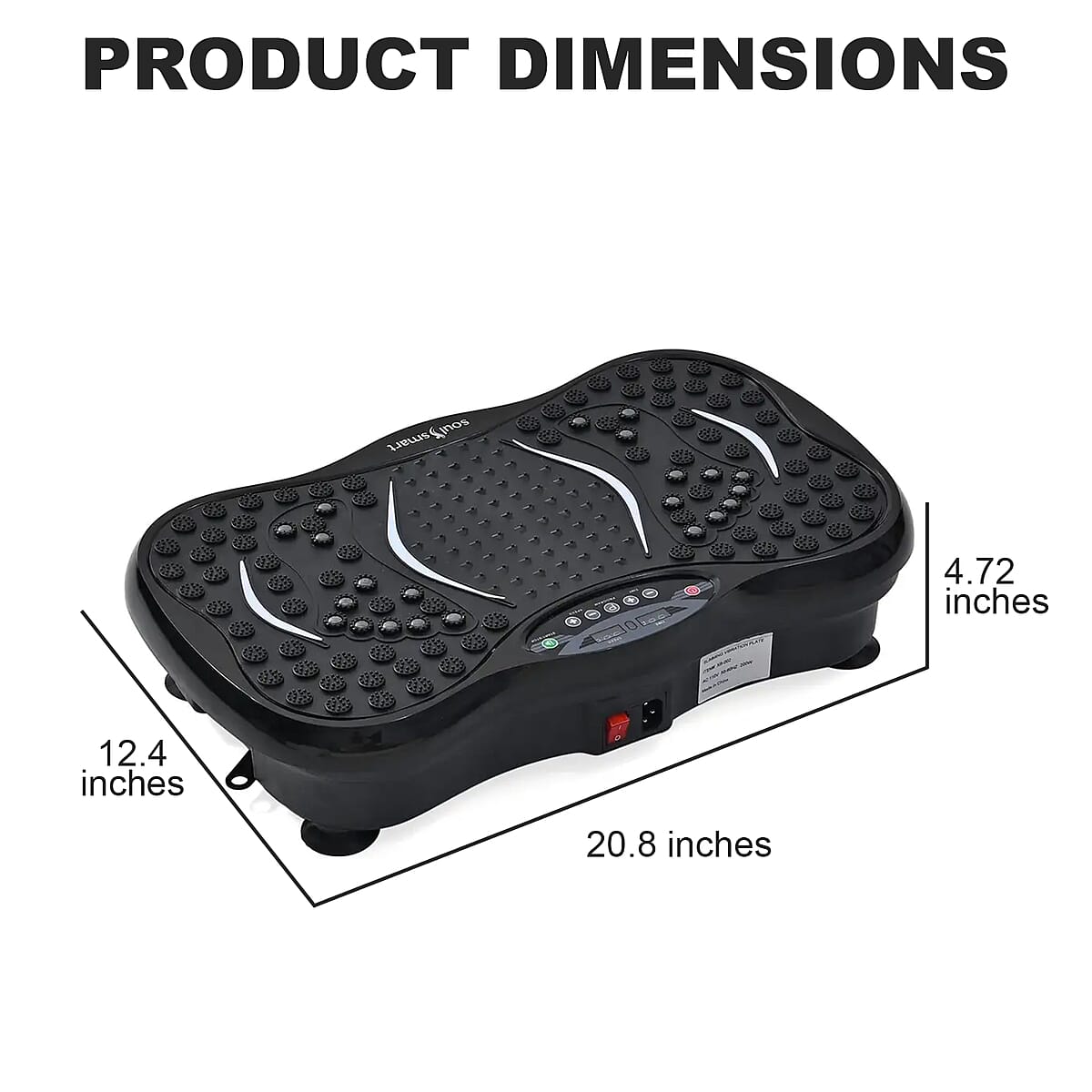 Soulsmart Foot Massager Fitness Vibration Platform with Remote image number 4