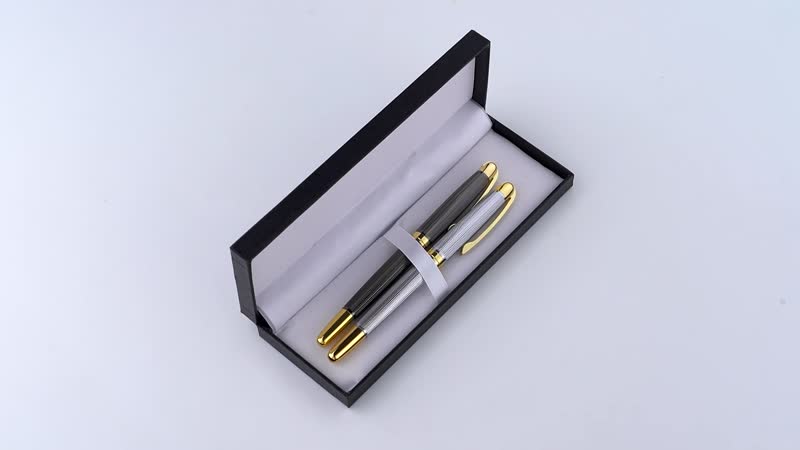 Set of 2 Gold and Rose Pen