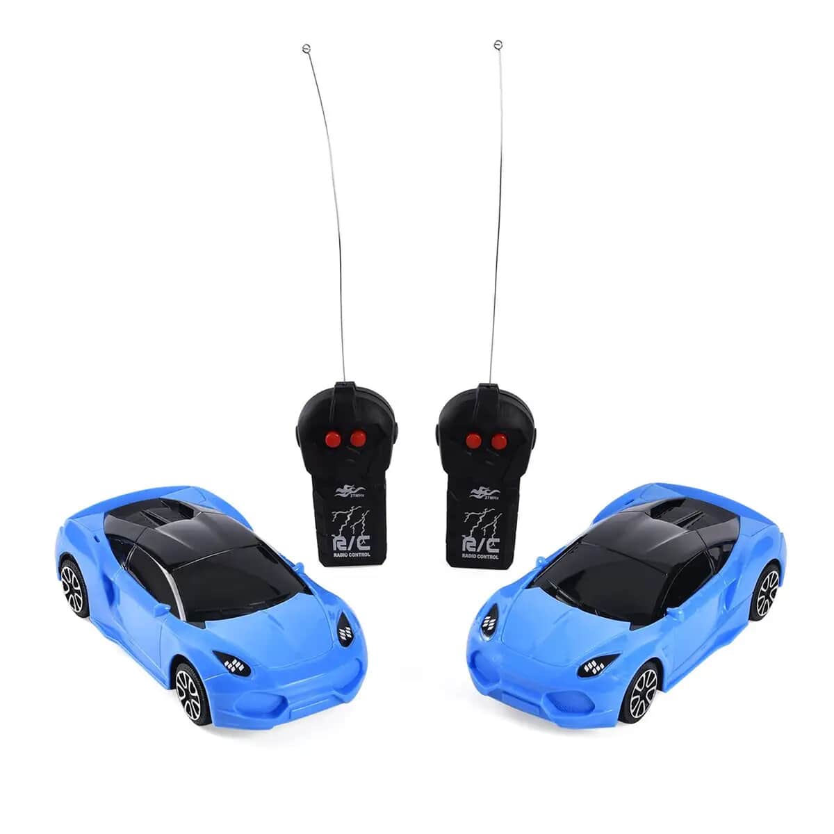 Blue 4 Channels RC Stunt Car with Lights and Remote Control, Kids Stunt Car Toy For Birthday Gift (3xAA for Car, 2xAA for Controller Battery Not Included) image number 0