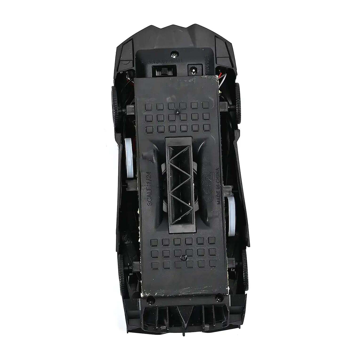 Black Remote Control Racing Wall Climbing Rechargeable Stunt Car (2xAA Battery Not Included)