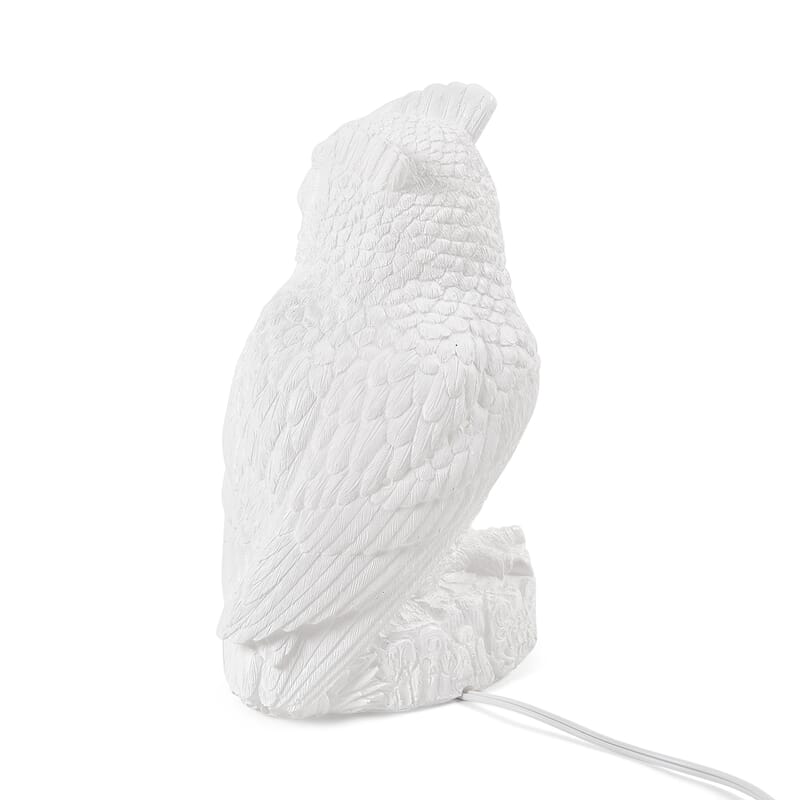 Polyresin Owl Shape Lamp