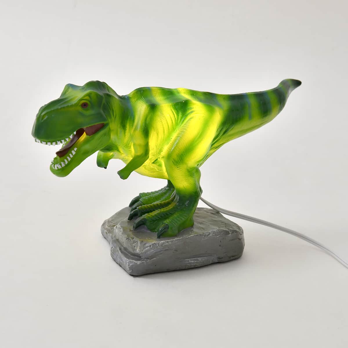 Polyresin LED Dinosaur Lamp image number 0