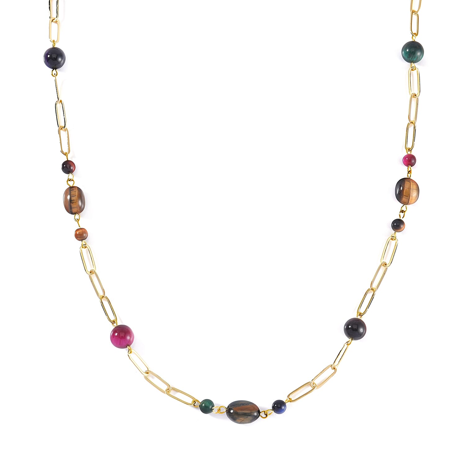 Multi Color Tiger's Eye - Product card gallery slide 3 (9431775445247)