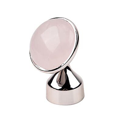 3-in-1 Electric Rose Quartz Vibration Massager Roller (1xAA Batteries Not included)