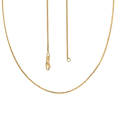 14K Yellow Gold 2.40mm Diamond-cut Triple Spiga Wheat Chain Necklace 24 Inches 11.70 Grams
