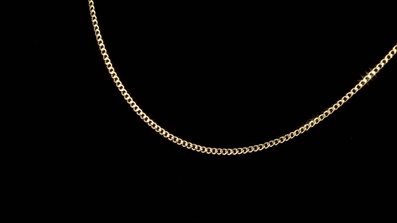 14K Yellow Gold 2mm Cuban Chain Necklace 22 Inches 1.9 Grams