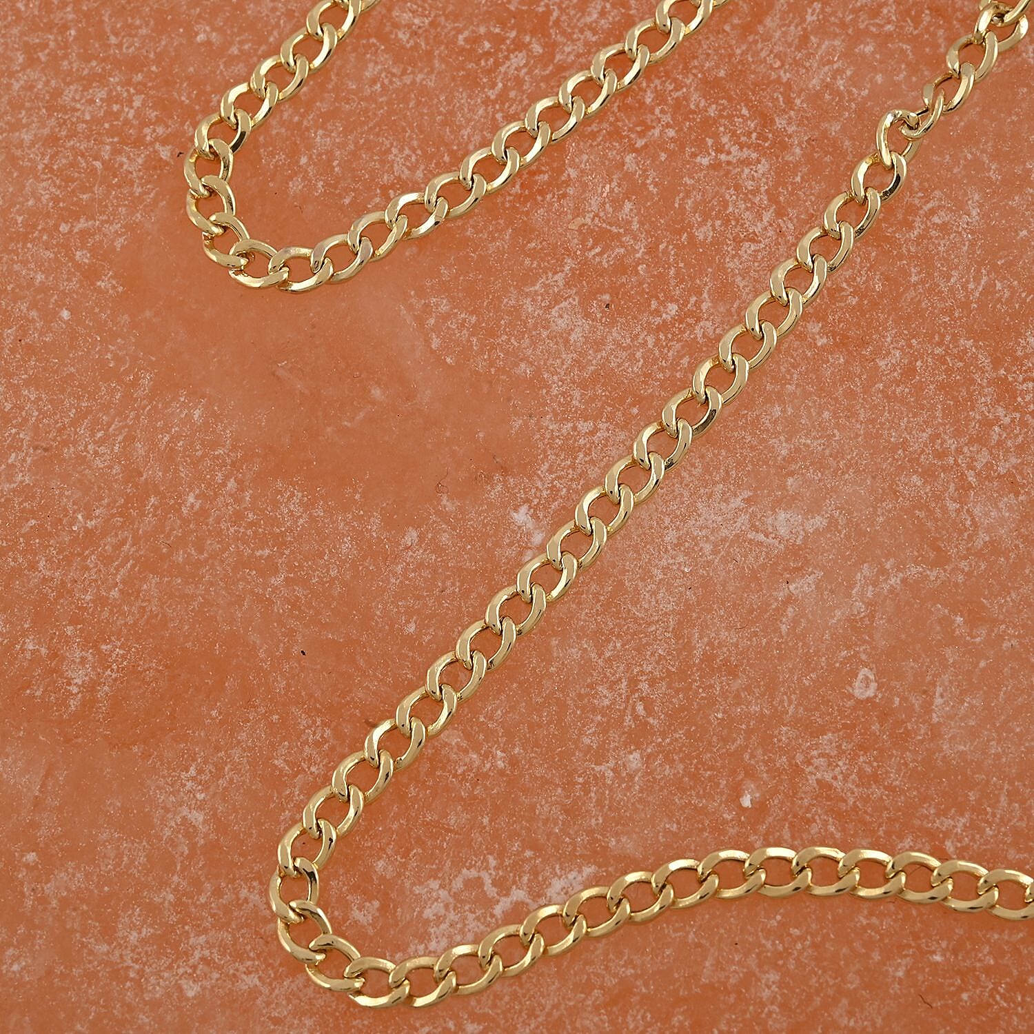 14K Yellow Gold 2mm Cuban Chain Necklace 22 Inches 1.9 Grams