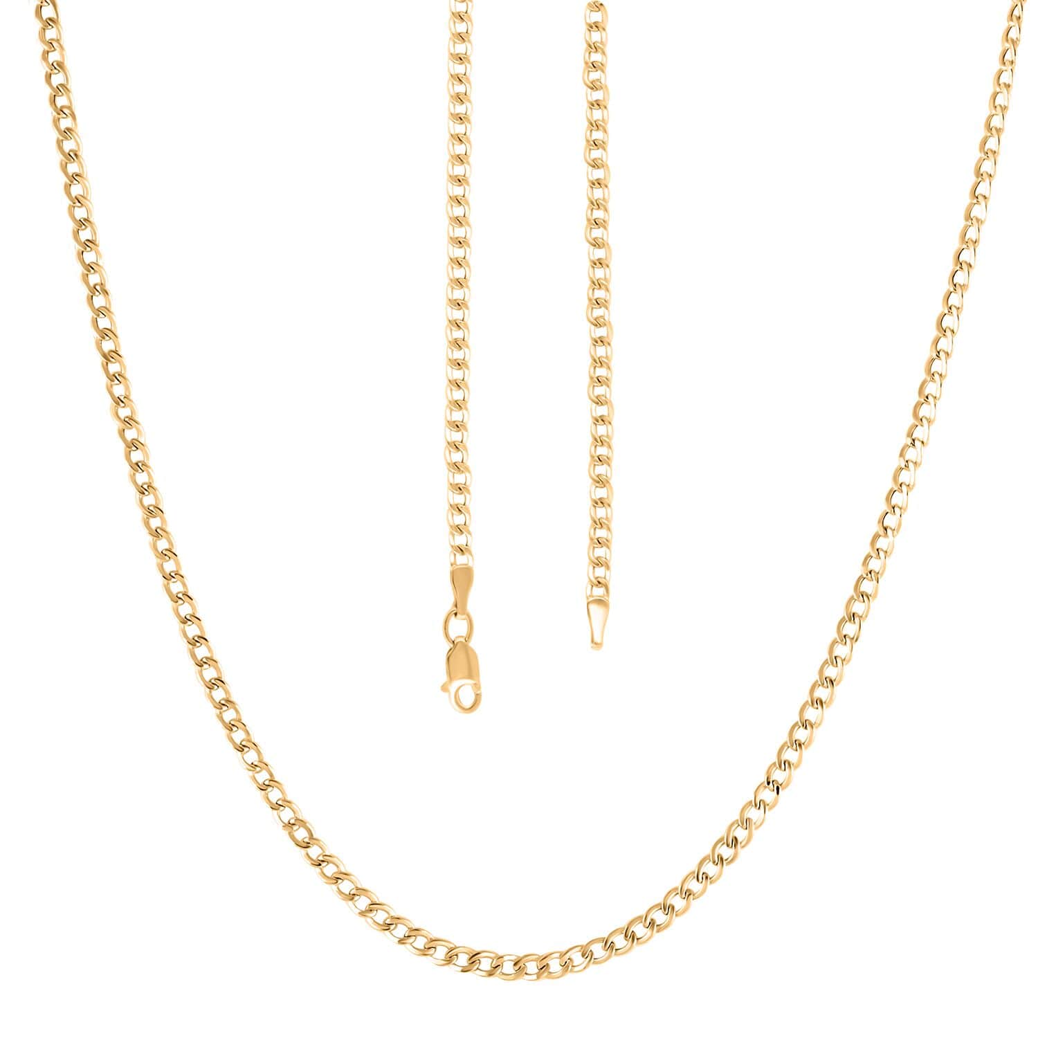 14k Yellow Gold Necklace 22inches (Broken) popular