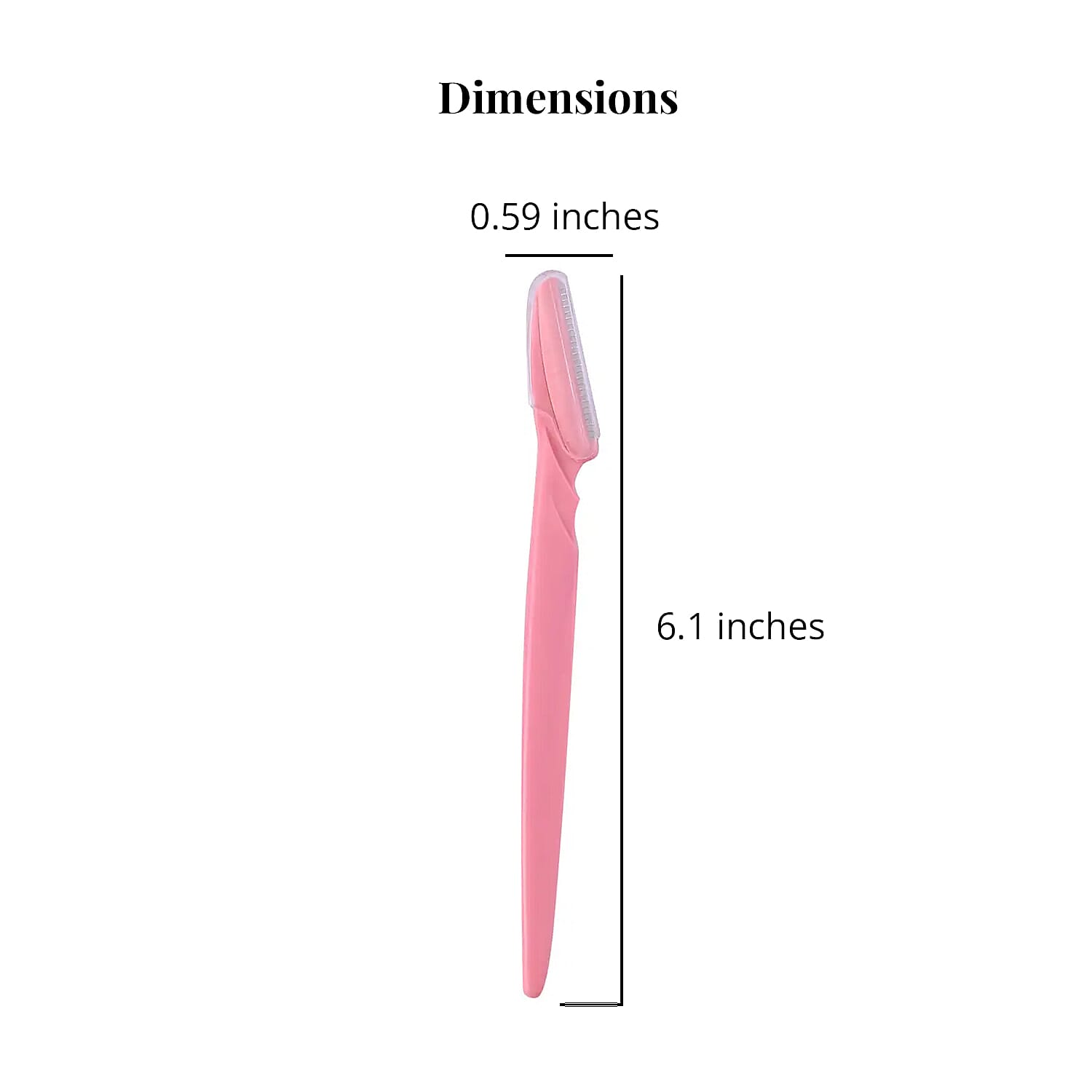 Set of 20 Pink, Blue, Purple, Green and Peach Eyebrow Shavers