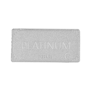 999 Platinum Bar 15x30x0.51mm 5 Grams